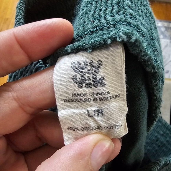 Lucy & Yak Dark Green Wide Leg Pants - Picture 6 of 9